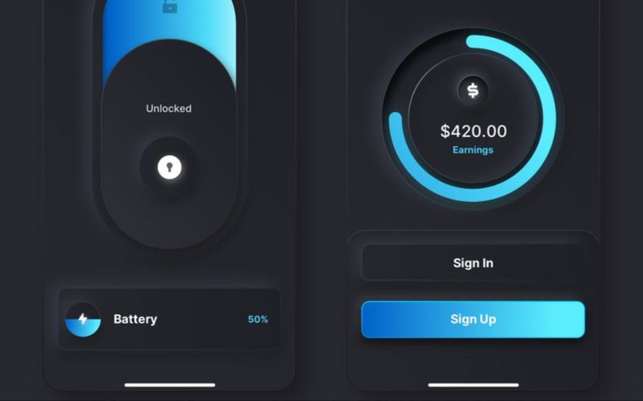Mobile App UI 1